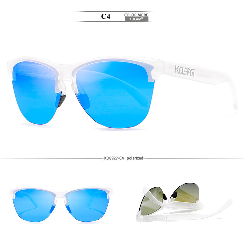 TR90 Half-frame Polarized Sunglasses