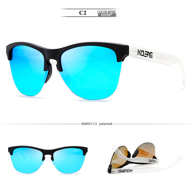 TR90 Half-frame Polarized Sunglasses