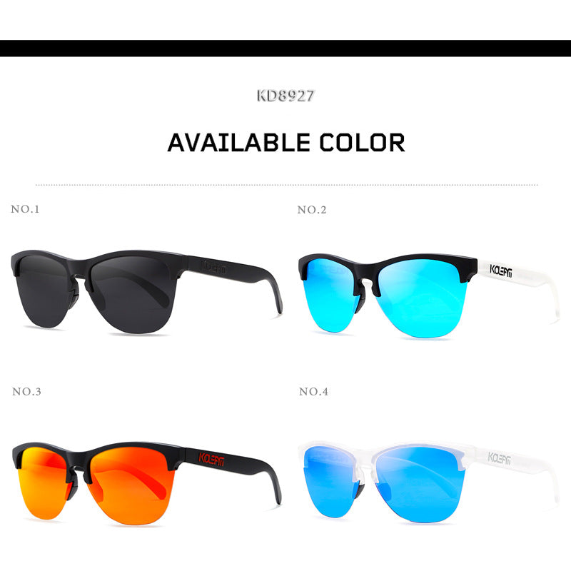 TR90 Half-frame Polarized Sunglasses
