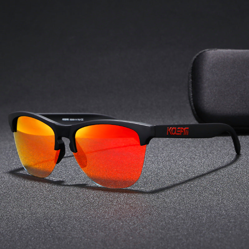 TR90 Half-frame Polarized Sunglasses