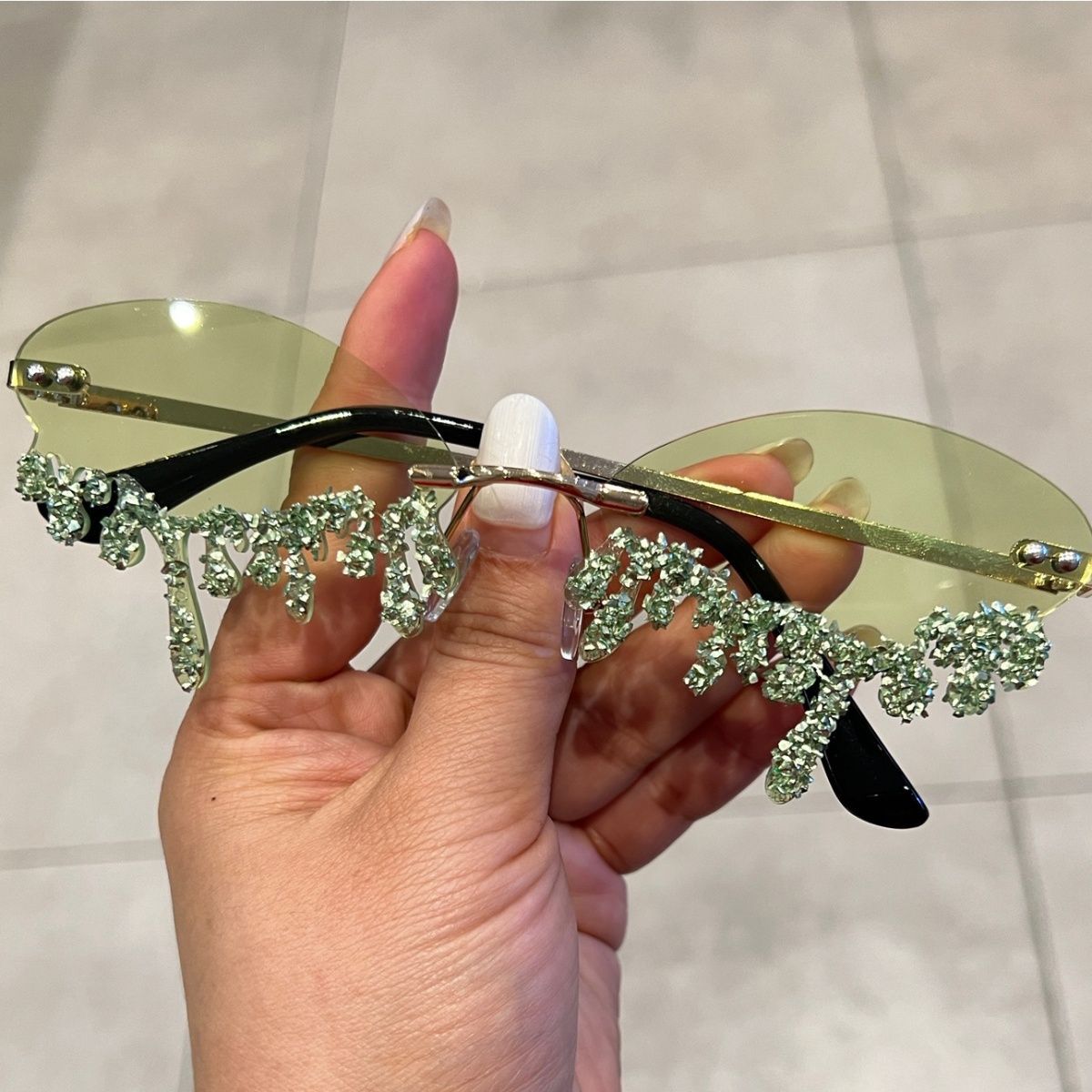 Handmade Tears Sunglasses Photo For  Women