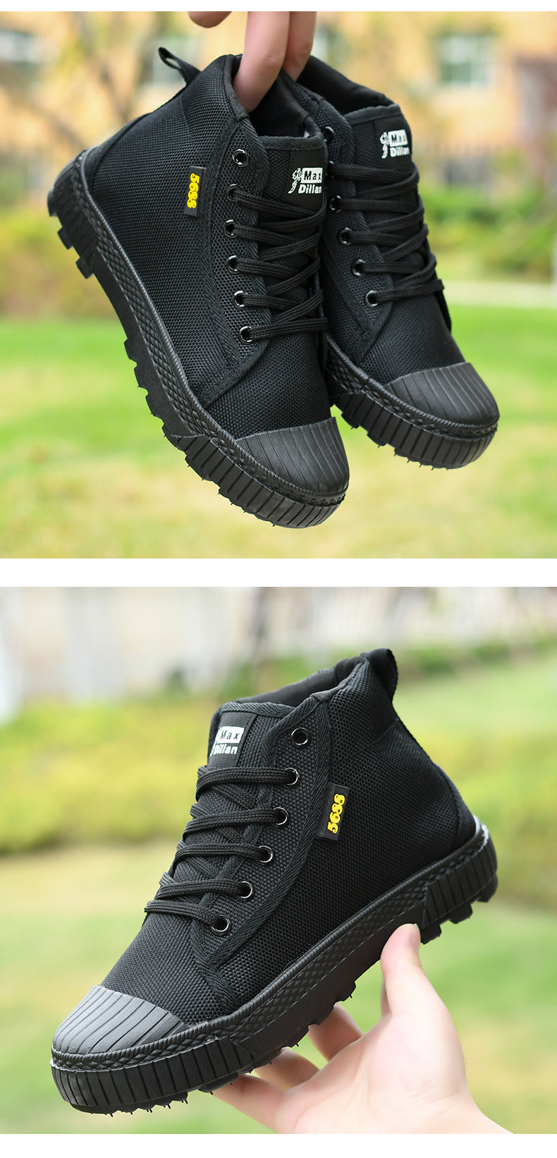 High-low Top Cloth Shoes