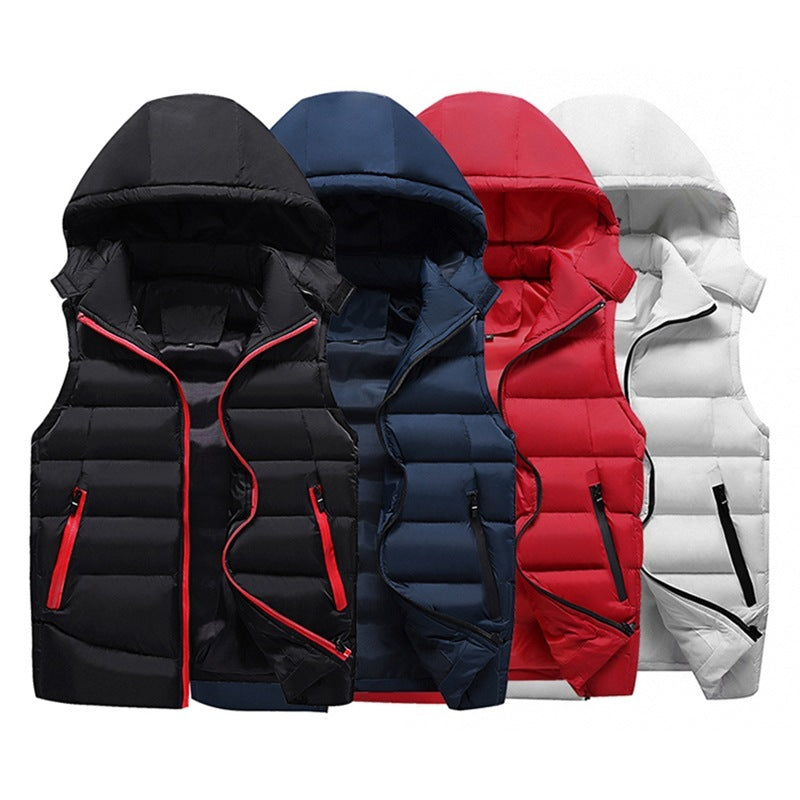 Hooded sport vest