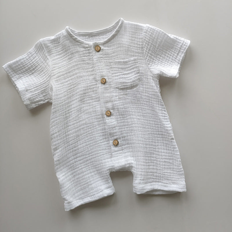 Short-sleeved Rompers