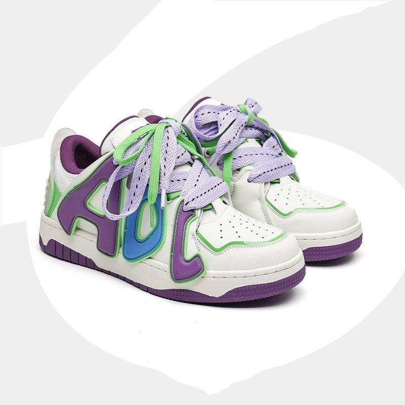 Purple Bread Shoes