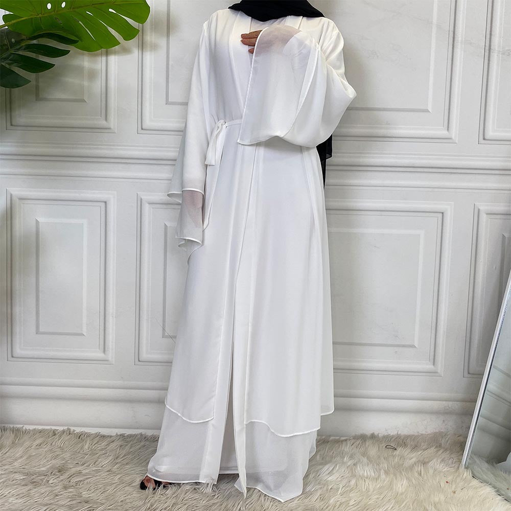 Fashionable Cardigan Chiffon Robe