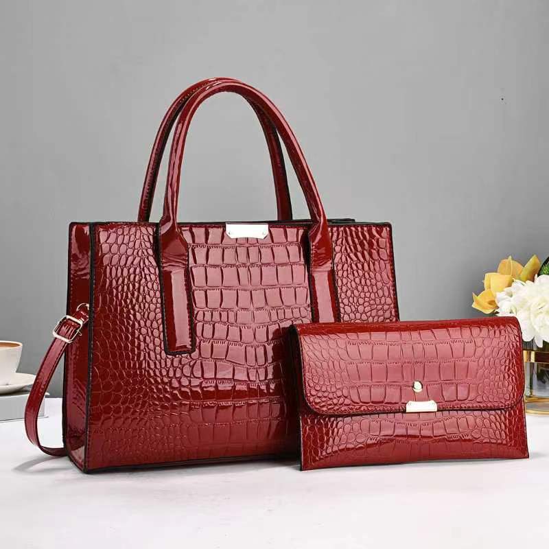 Child And Mother Stone Pattern bags