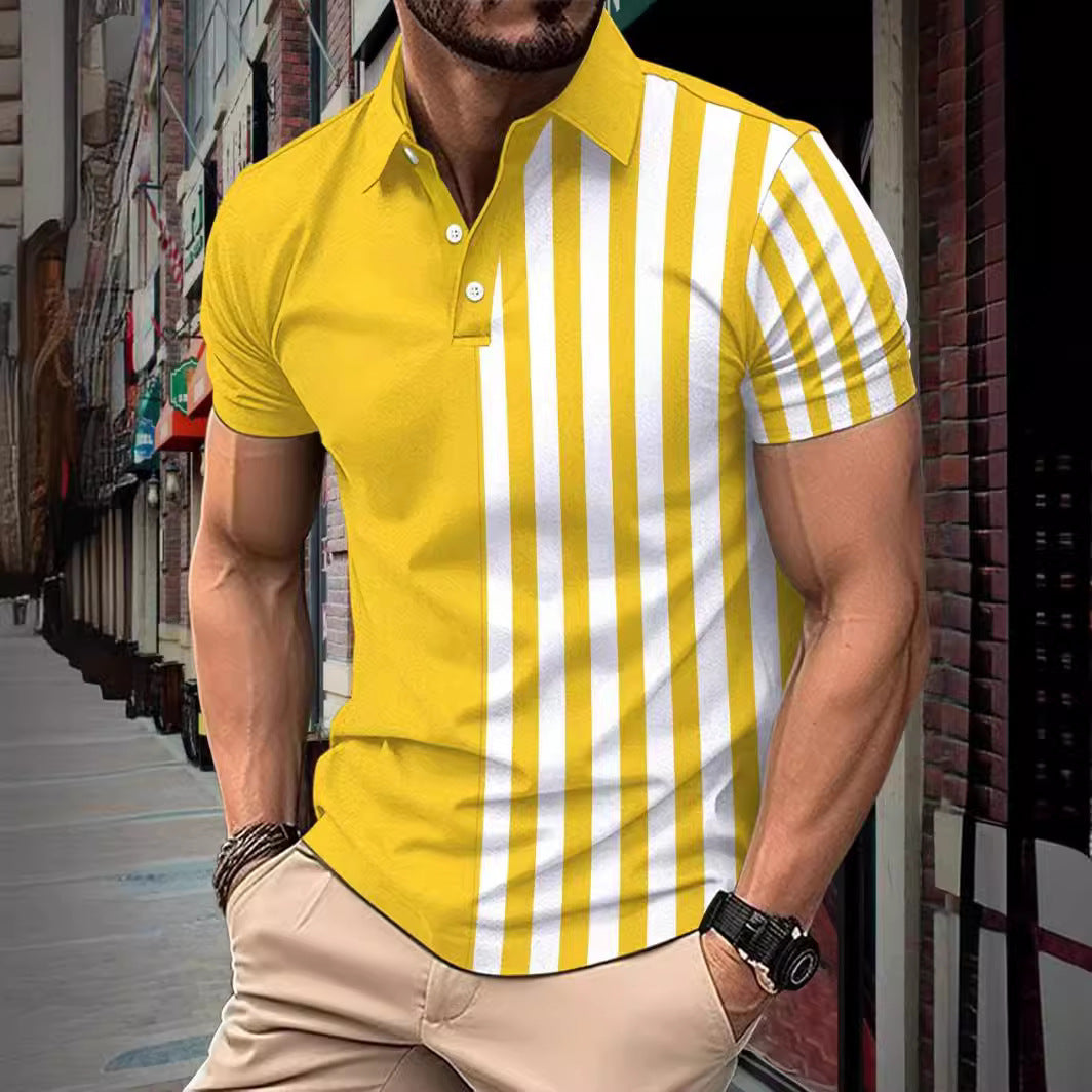 Striped Polo Shirt