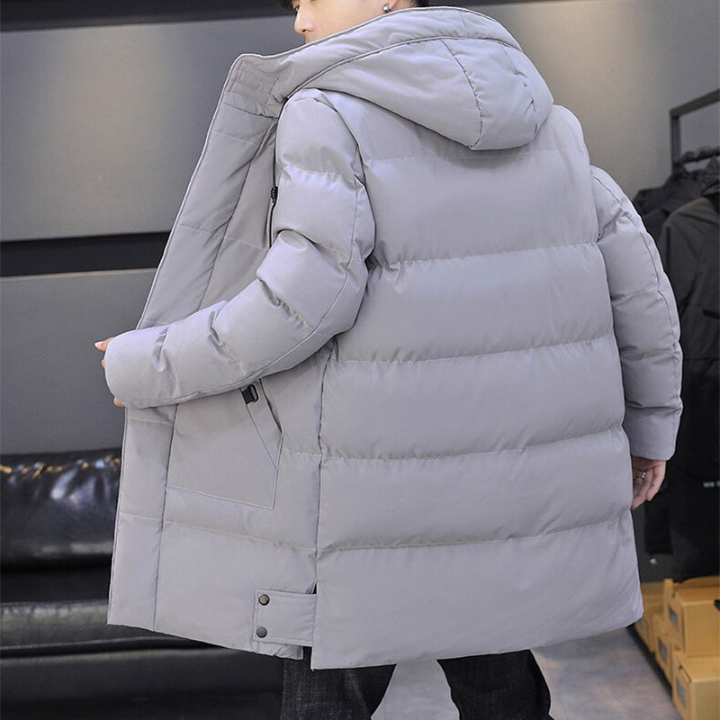 Long Hooded Jacket