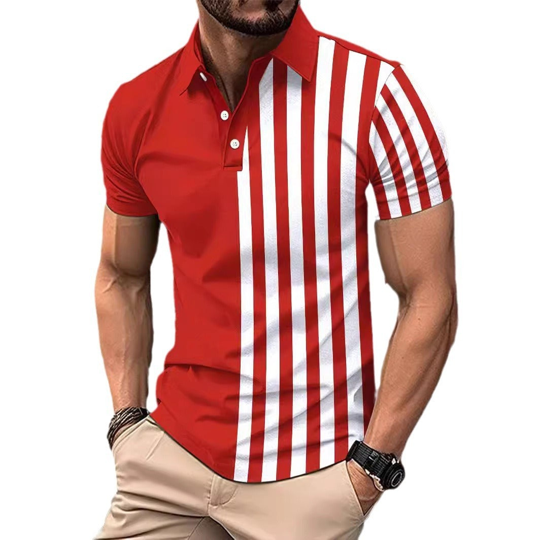 Striped Polo Shirt