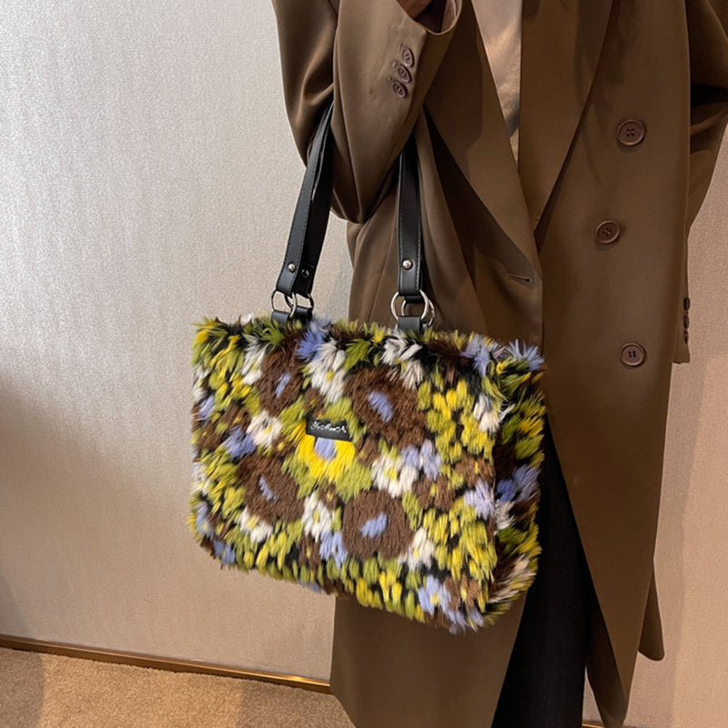 Welcomey Flowers Shoulder Bag Handbag