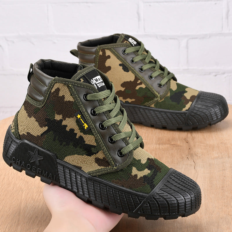 High-low Top Cloth Shoes
