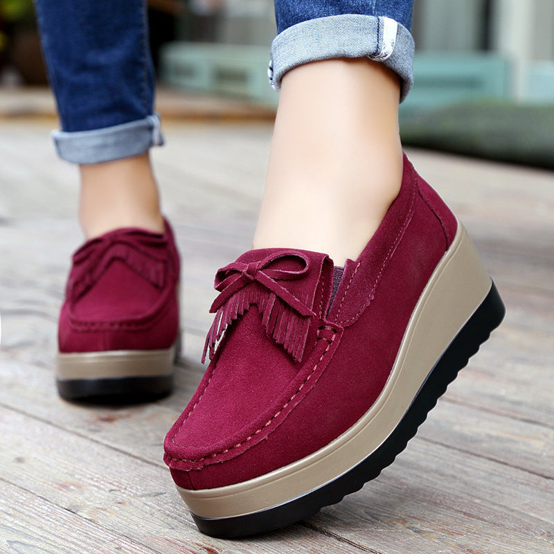 Thick Bottom Wedges Shoes Casual