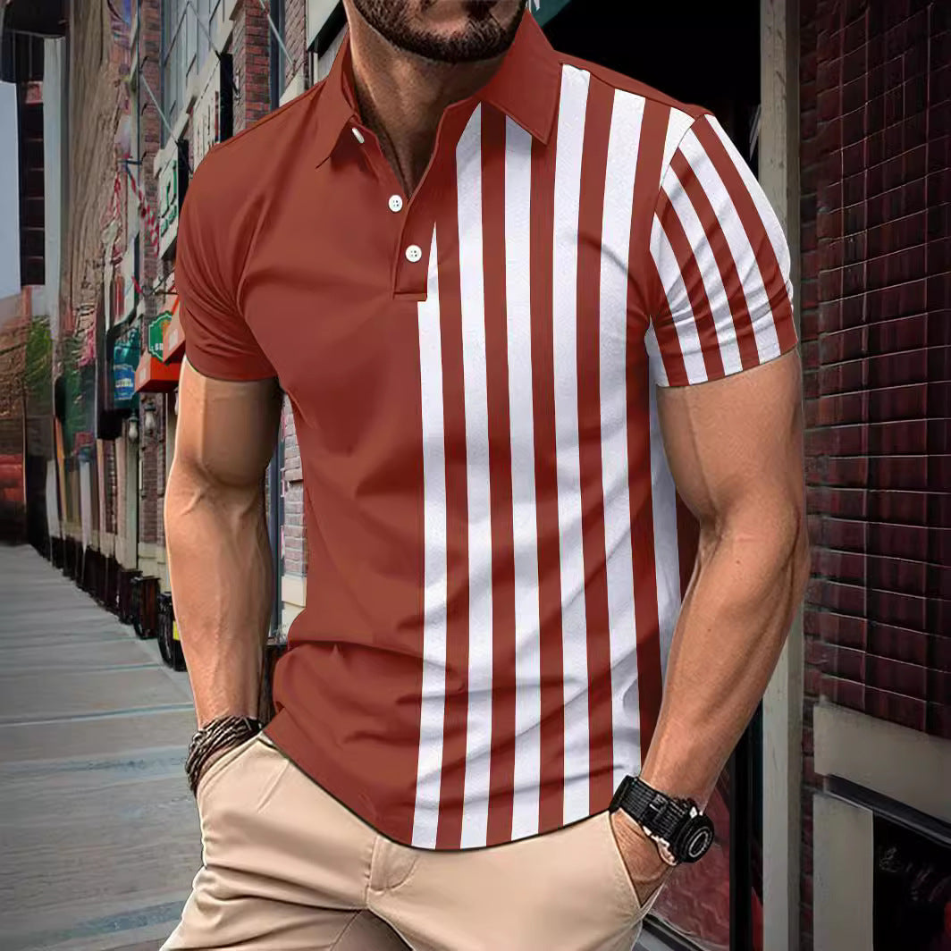 Striped Polo Shirt