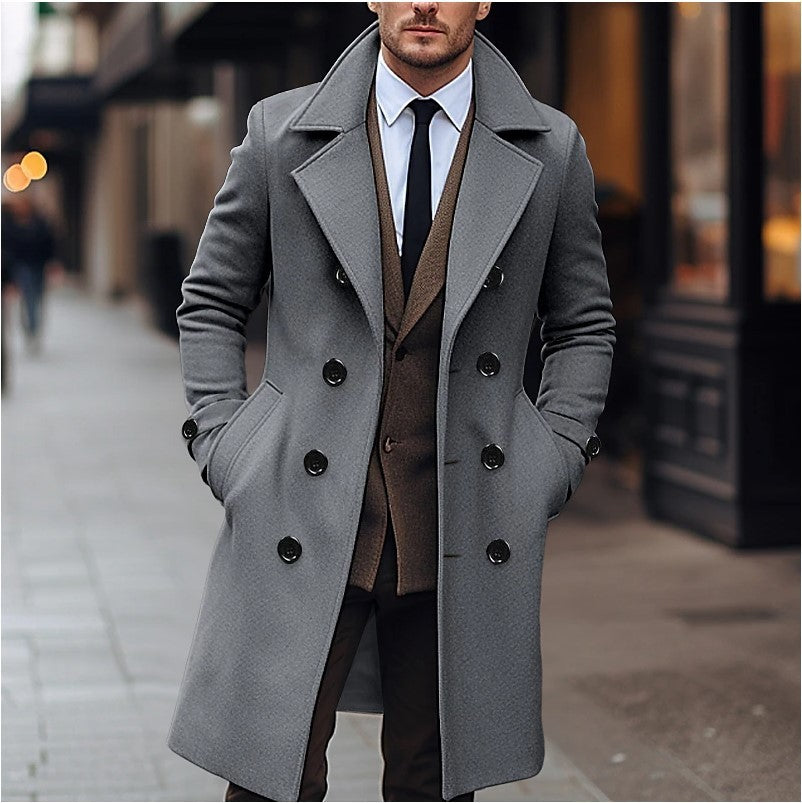Men Woolen Coat