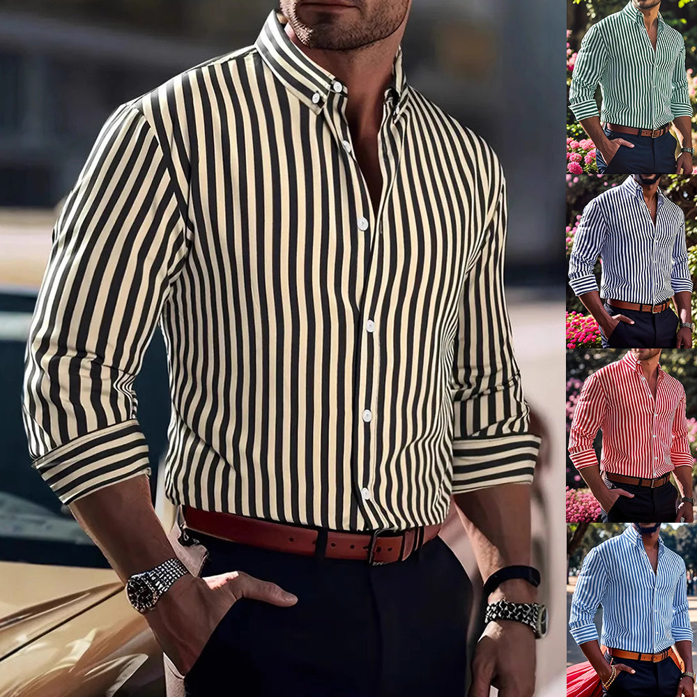 Stripe Printed Shirt