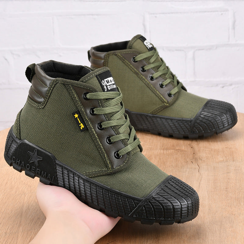 High-low Top Cloth Shoes