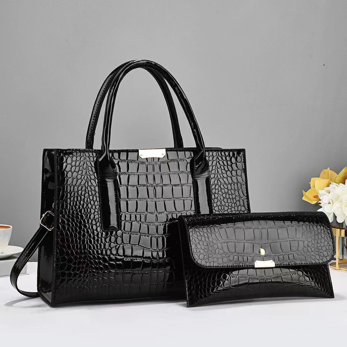 Child And Mother Stone Pattern bags