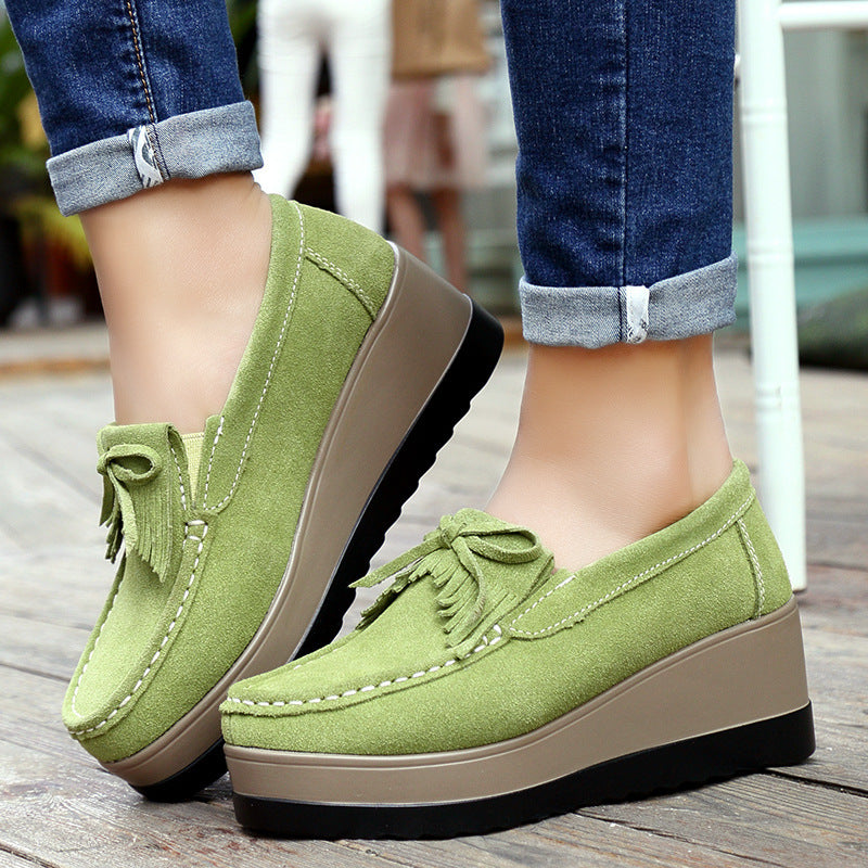 Thick Bottom Wedges Shoes Casual