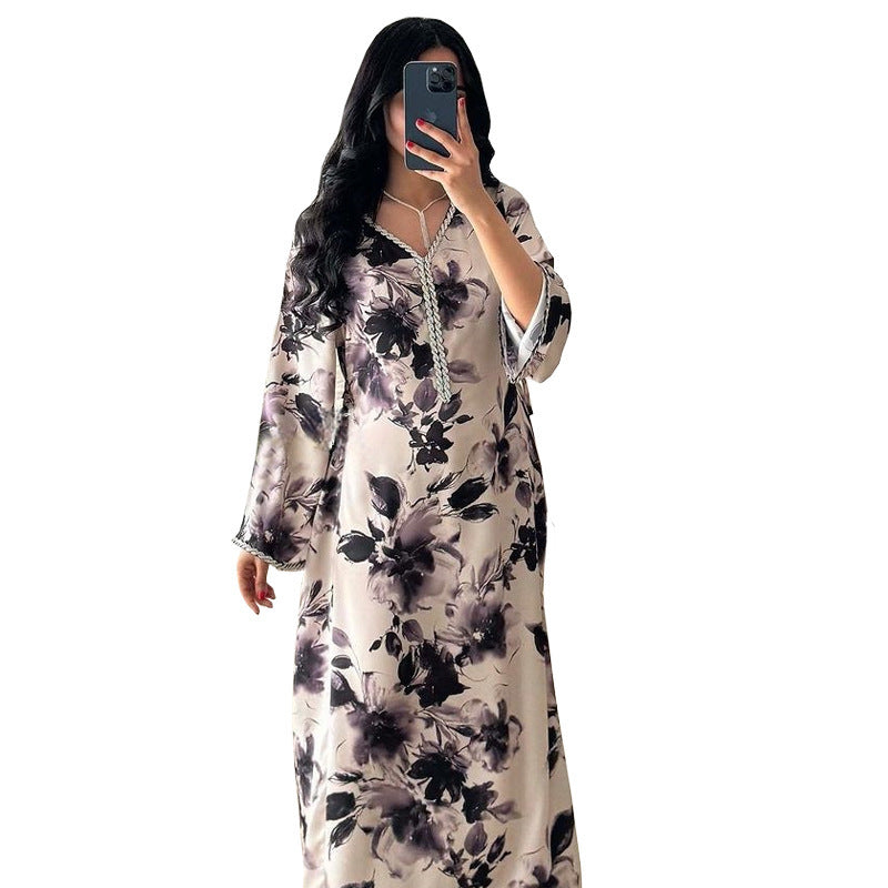 Printed Robe