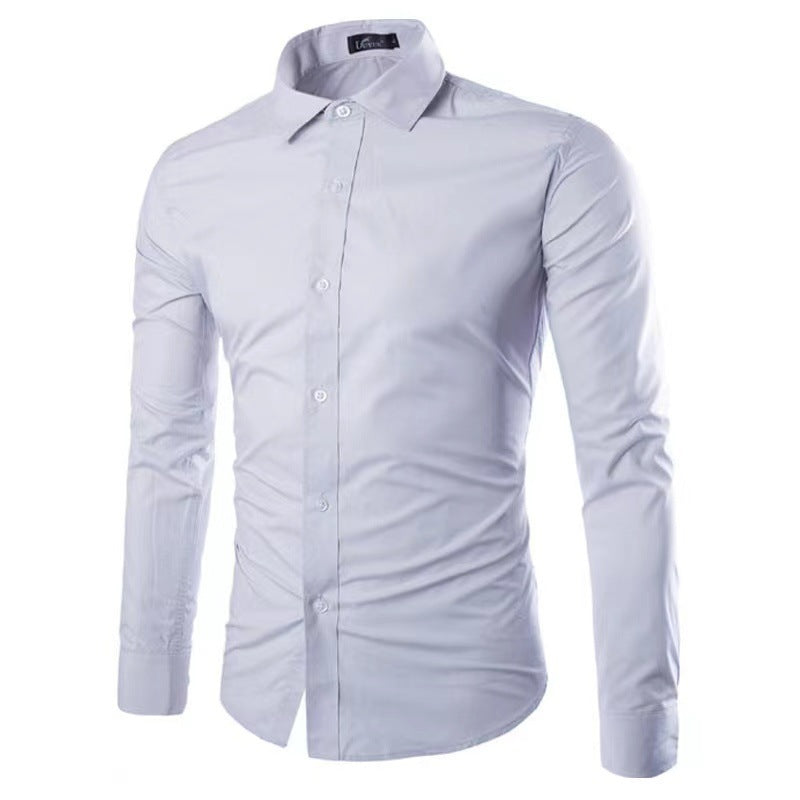 Casual Polo Collar Long Sleeves