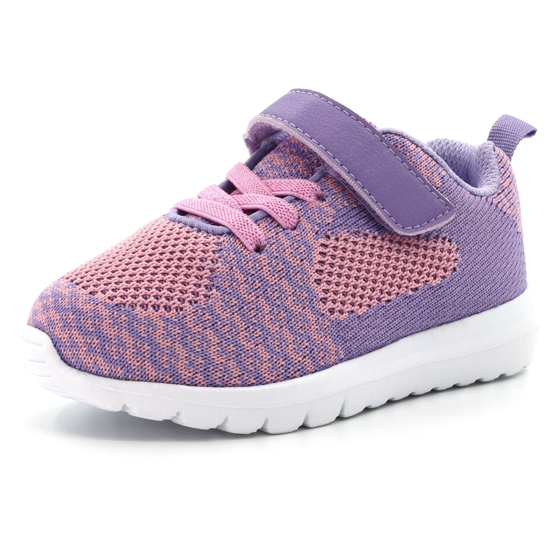 Pure Color Velcro Sneakers
