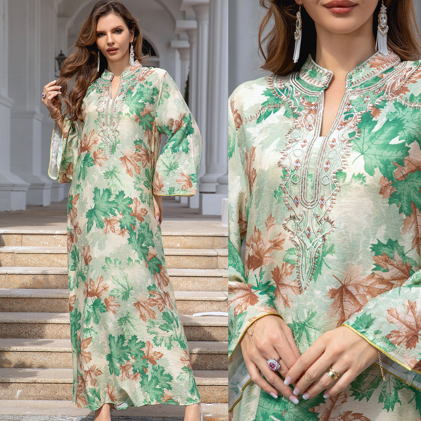Dress Embroidered