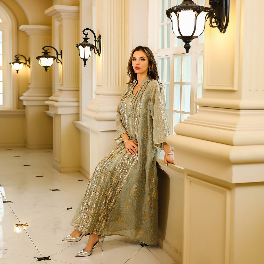 Robe Women's Sequined Gown