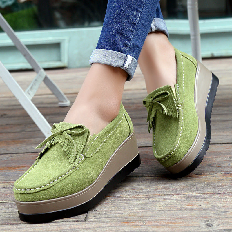 Thick Bottom Wedges Shoes Casual