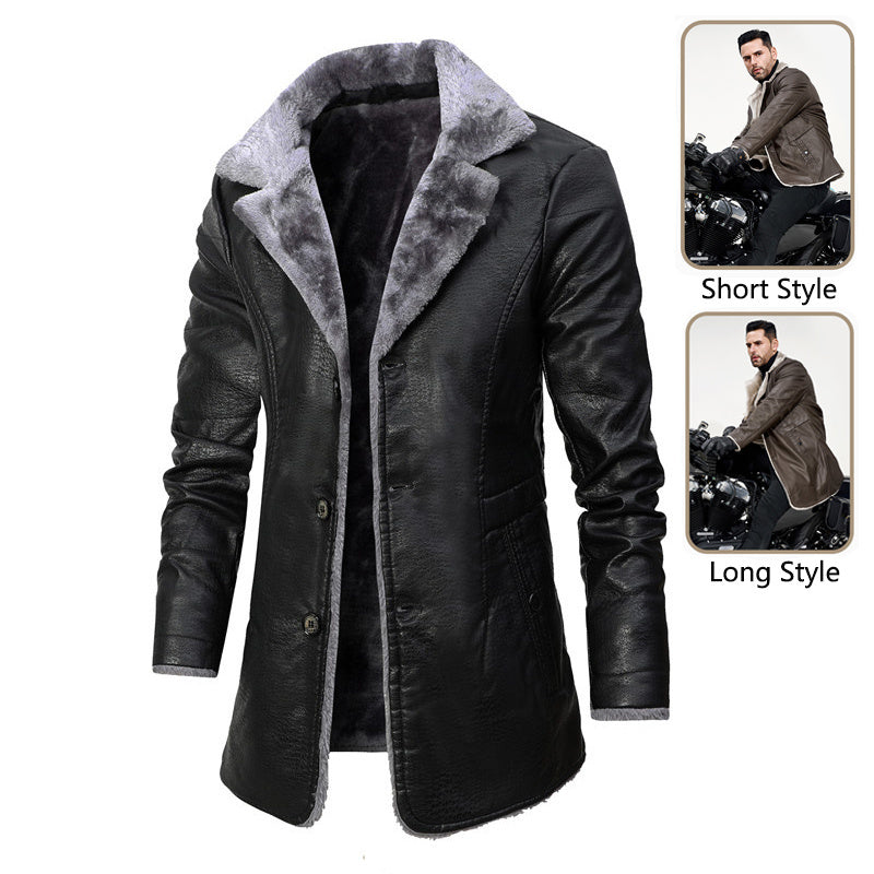 Plush Lapel  Jacket