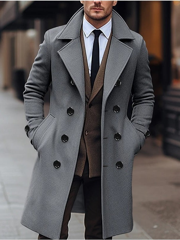 Men Woolen Coat