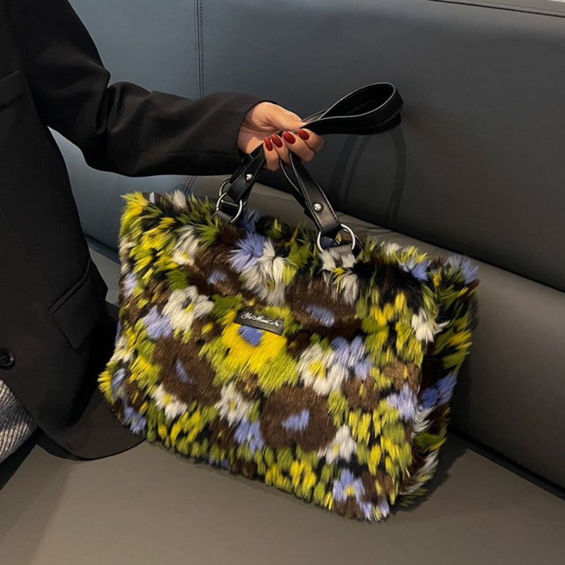 Welcomey Flowers Shoulder Bag Handbag
