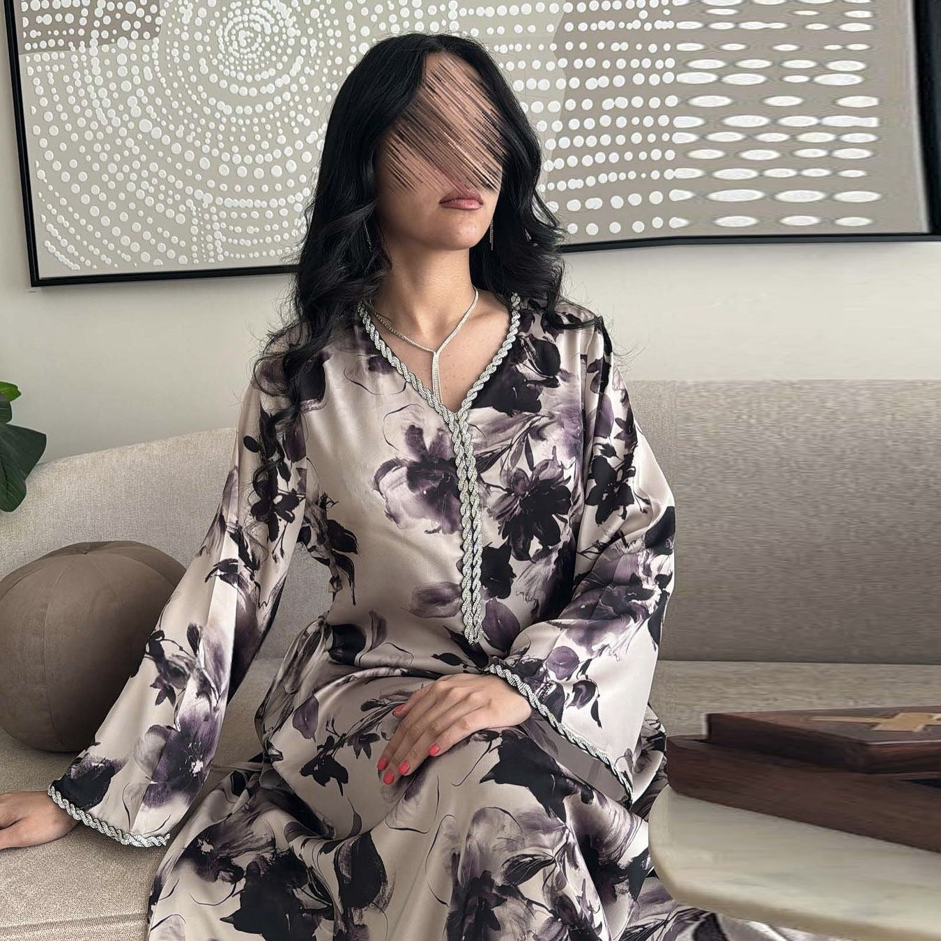 Printed Robe