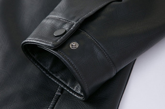 Casual Men's Leather Jacket