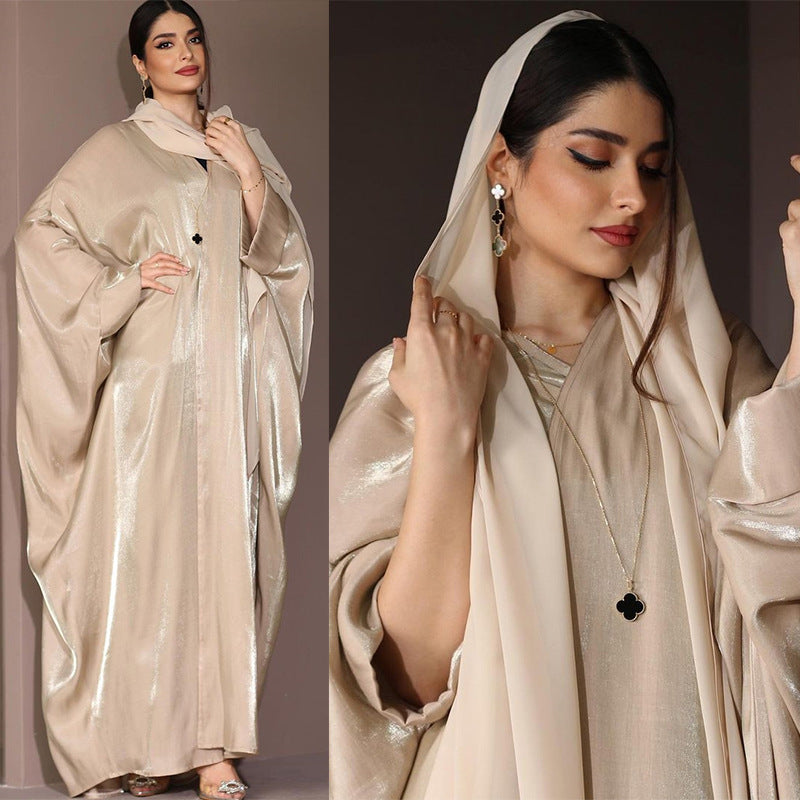 Bright Silk Satin Robe