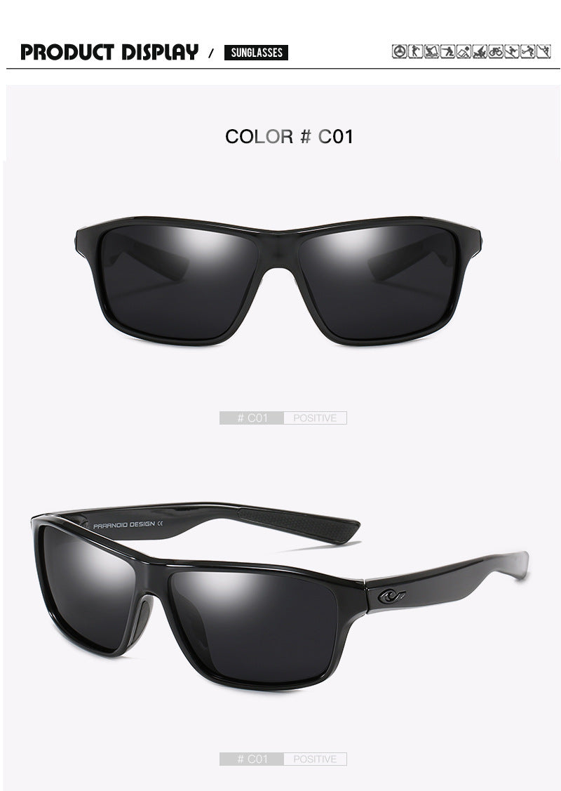 Sun Glasses Square Outdoor Sunglasses